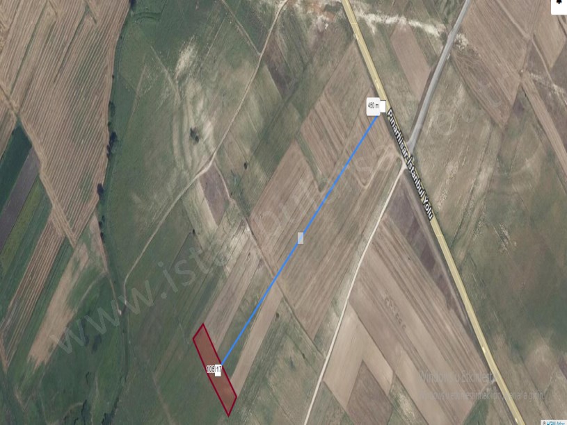 Kırklareli Vize Evrenlide Satılık Arsa , 300 m2 Hisseli