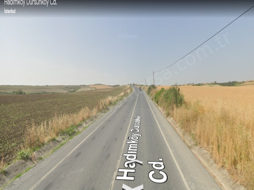 Arnavutköy Dursunköyde Satılık Arsa , 349 M2 Yolu Var Hisseli