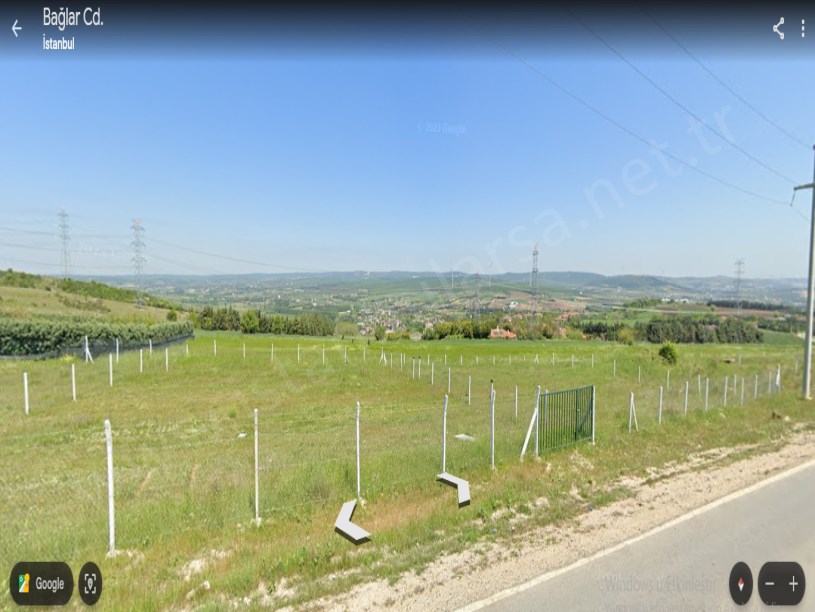 Çatalca İnceğizde Satılık Arsa , 1,100 M2 Cadde Cephe Evlerin Yakını Hisseli
