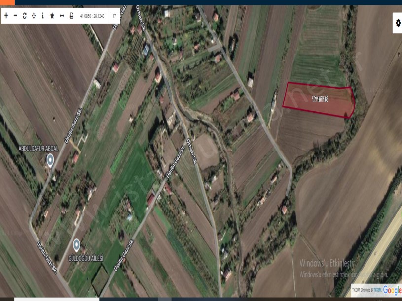 Silivri Çeltik Mah, Satılık Arsa , 402 m2 Yolu Var Çapı Mevcut