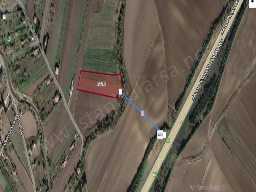 Silivri Çeltik Mah, Satılık Arsa , 402 m2 Yolu Var Çapı Mevcut