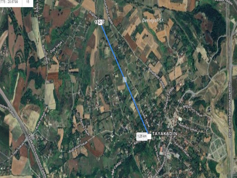 Arnavutköy Tayakadın Satılık Arsa , 466 M2 Müstakil Merkezde 