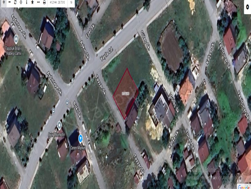 Arnavutköy Taşolukta Satılık Arsa , 499 m2 2 Kat İmarlı Müstakil