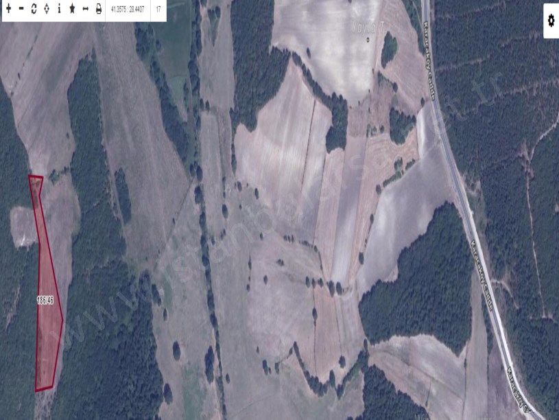 Çatalca Çiftlikköyde Satılık Arsa , 970 M2 Çaplı Muvafakatnameli