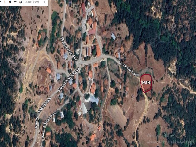 Balıkesir Altıeylül Çakıllık Mah , Satılık Arsa , 723 m2 Müstakil Merkezde 
