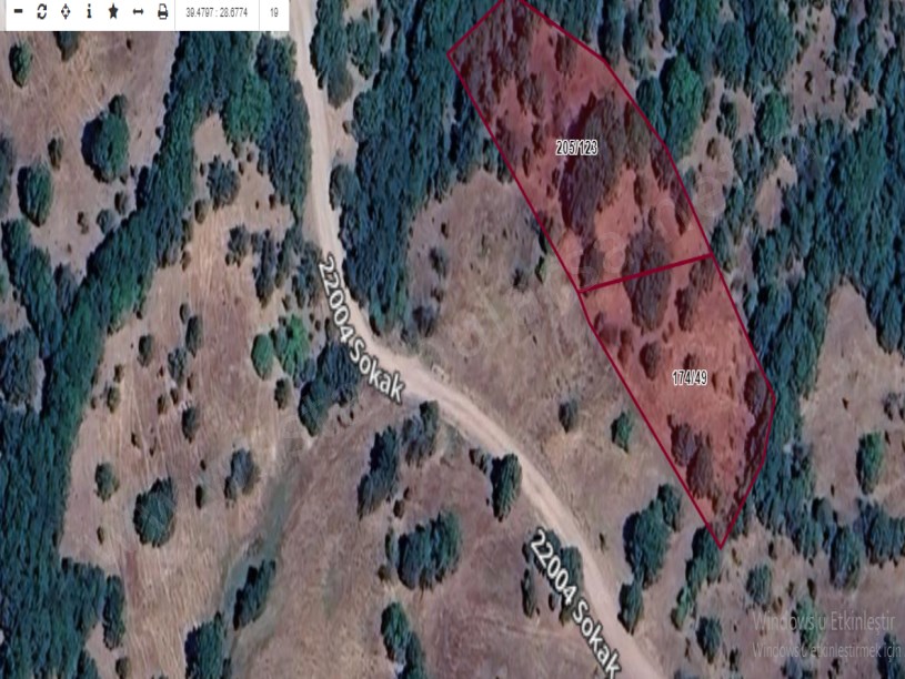 Balıkesir Dursunbey Güğü Mah, Satılık Tarla , 3,752 m2 Müstakil 