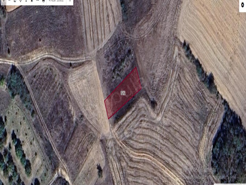 Edirne Havsa Tahal Köyünde Satılık Tarla , 506 m2 Müstakil 