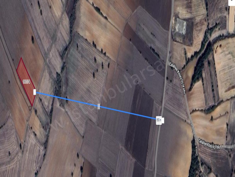 Kırklareli Lüleburgaz Celaliyede Satılık Tarla , 4,019 M2 Müstakil Yolu Var