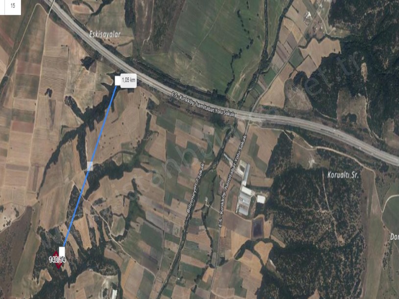 Kırklareli Lüleburgaz Kırıkköy Satılık Tarla , 2,680 m2 Müstakil Yolu Var Evlerin Yakını