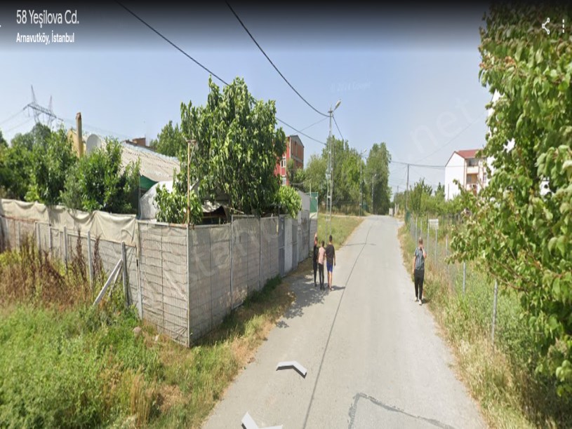 Arnavutköy İmrahorda Satılık Arsa , 189 M2 Cadde Cephe  Merkezde 