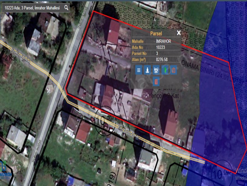 Arnavutköy İmrahorda Satılık Arsa , 189 M2 Cadde Cephe  Merkezde 