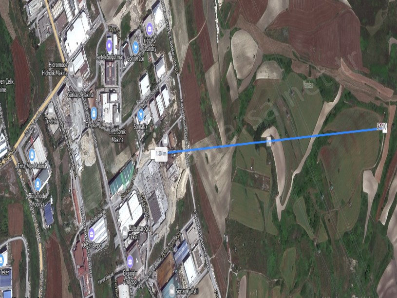 Arnavutköy Sazlıbosna Satılık Arsa , 382 M2 Müstakil Yolu Var