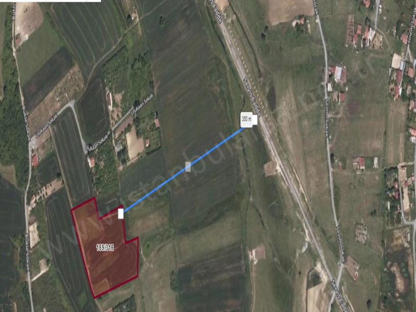 Arnavutköy Tayakadın Satılık Arsa , 233 M2 Çevrili Çaplı Hisseli