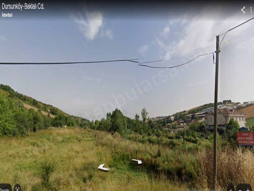 Arnavutköy Dursunköyde Satılık Tarla , 4,120 m2 Müstakil Evlerin Yakını Yolu Var