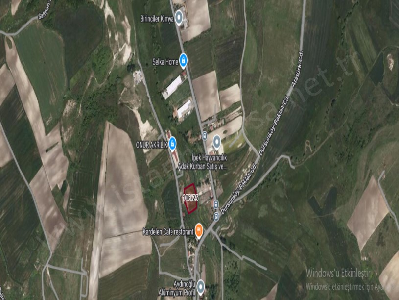 Arnavutköy Dursunköyde Satılık Tarla , 4,120 m2 Müstakil Evlerin Yakını Yolu Var