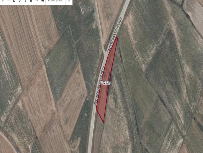 Tekirdağ Kapaklı Yanıkağıl Mah, Satılık Tarla , 1,755 m2 Müstakil Yola Cephe