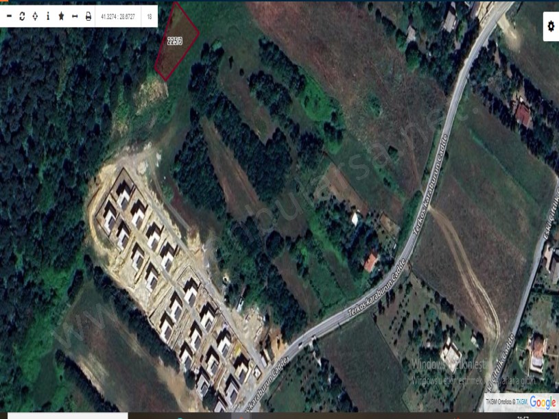 Arnavutköy Durusu Mah  Satılık Arsa , 268 m2 Denize Yakın Hisseli