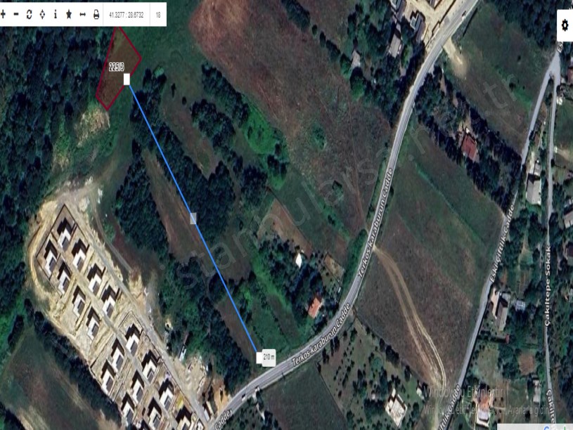 Arnavutköy Durusu Mah  Satılık Arsa , 268 m2 Denize Yakın Hisseli