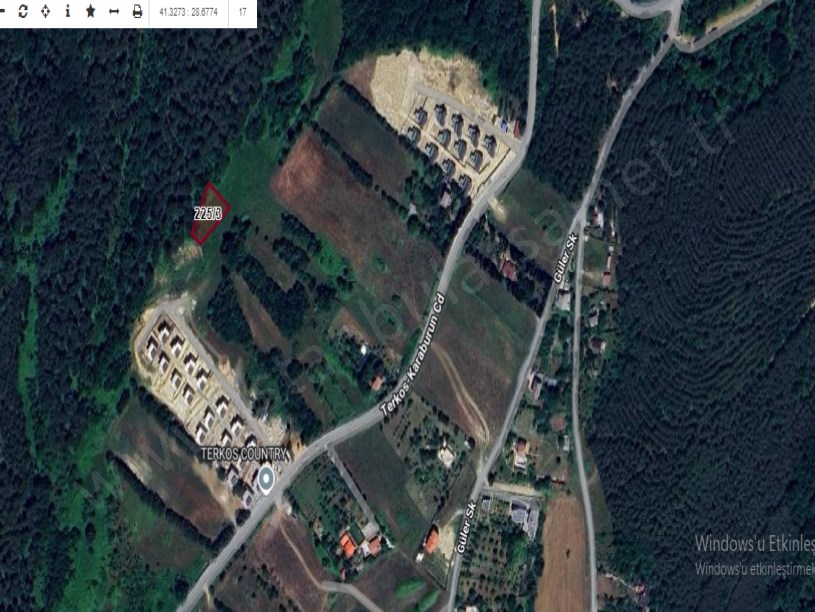 Arnavutköy Durusu Mah  Satılık Arsa , 268 m2 Denize Yakın Hisseli