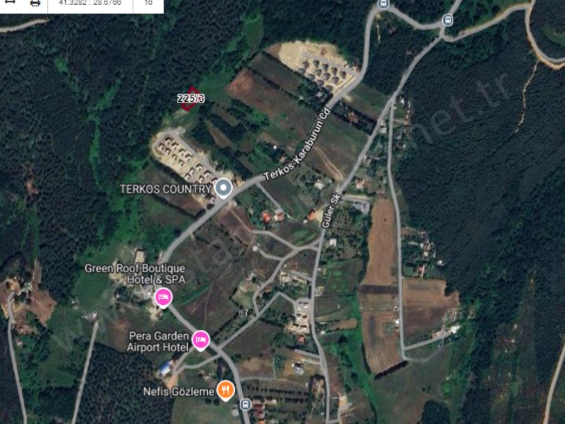Arnavutköy Durusu Mah  Satılık Arsa , 268 m2 Denize Yakın Hisseli