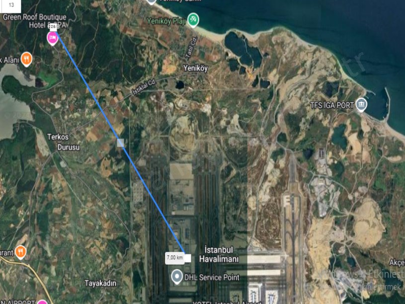 Arnavutköy Durusu Mah  Satılık Arsa , 268 m2 Denize Yakın Hisseli