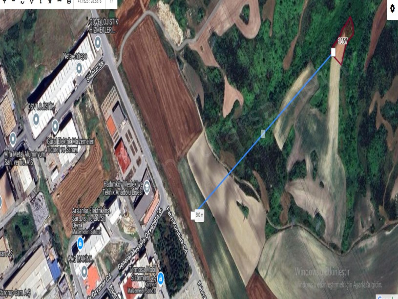 Arnavutköy Sazlıbosna Satılık Tarla , 2,286 M2 Müstakil 