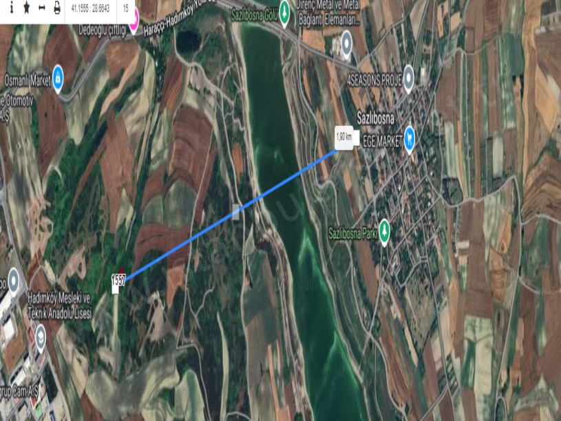 Arnavutköy Sazlıbosna Satılık Tarla , 2,286 M2 Müstakil 