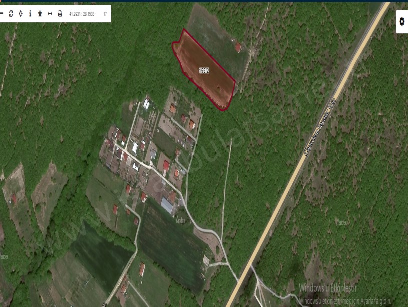 Silivri Çayırdere Mah Satılık Tarla , 10,123 m2 Tarla Müstakil Yolu Var 