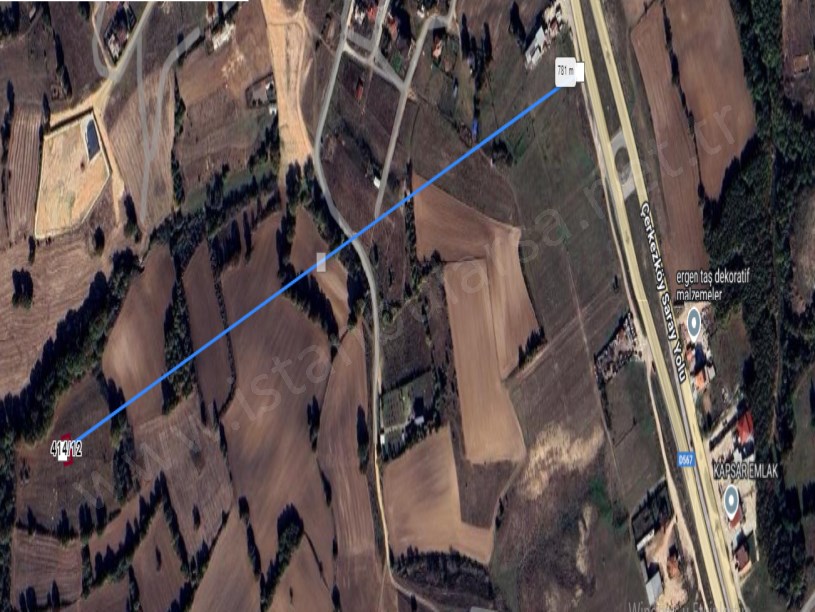 Tekirdağ Saray Büyükyoncalı Mah Satılık Arsa , 200 M2 Müstakil