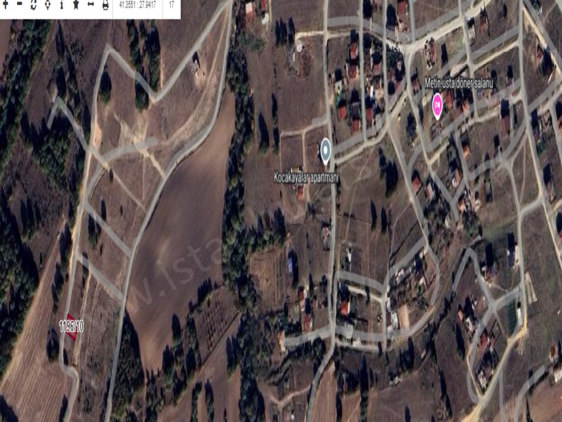 Tekirdağ Saray Büyükyoncalı Mah Satılık Arsa , 300 M2 Müstakil Yolu Var Evlerin Yakını