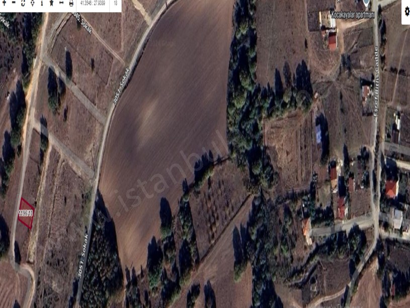Tekirdağ Saray Büyükyoncalı Mah Satılık Arsa , 300 M2 Müstakil Yolu Var Evlerin Yakını