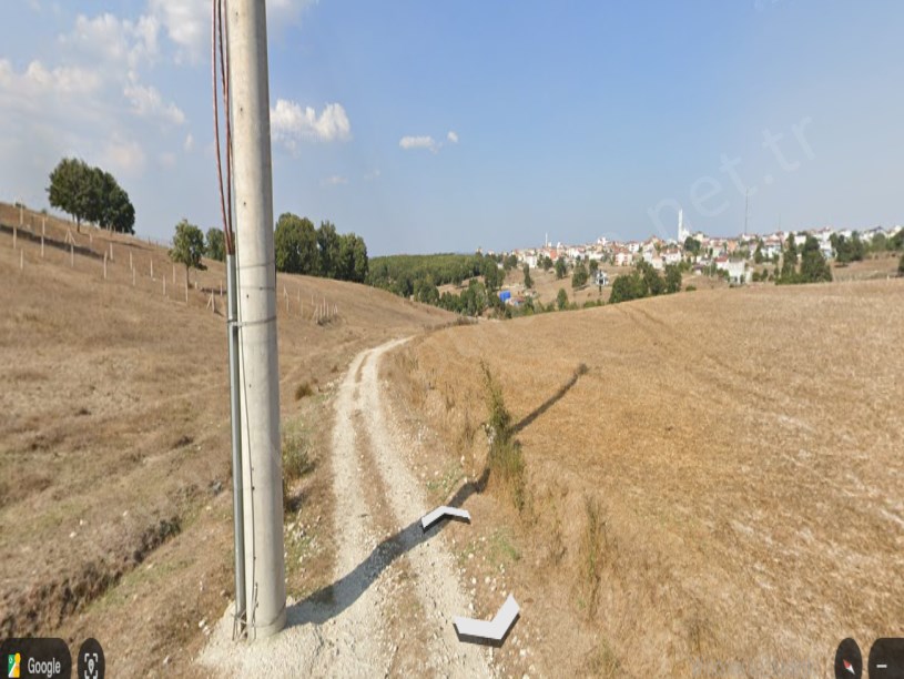 Tekirdağ Saray Büyükyoncalı Mah Satılık Arsa , 300 M2 Müstakil Yolu Var Evlerin Yakını
