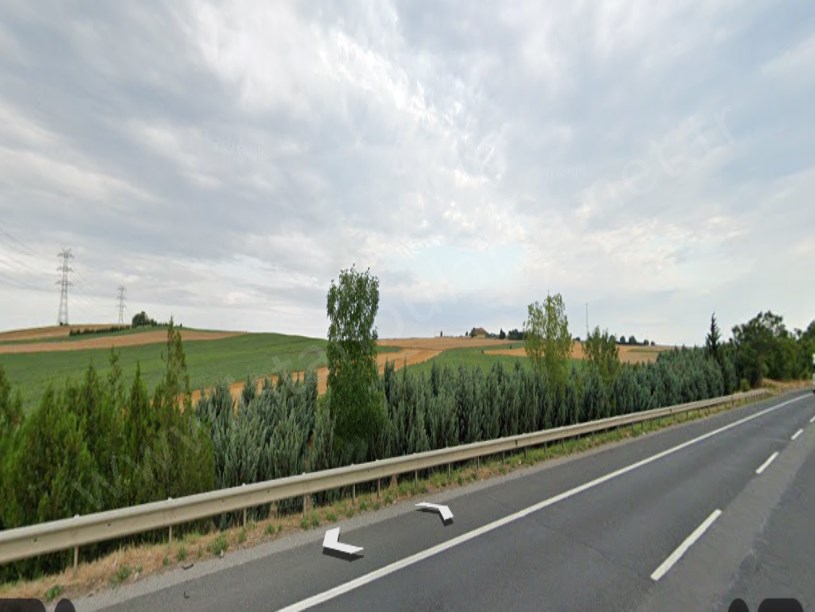 Silivri Seymende Satılık Arsa , 293 M2 Otobana Cephe Çapı Mevcut Hisseli