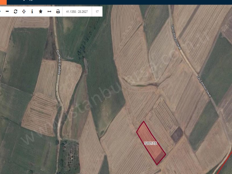 Silivri Fenerköyde Satılık Arsa , 440 M2 Hisseli 