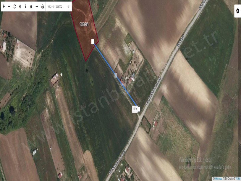 Arnavutköy Çilingirde Satılık Arsa , 118 M2 Evlerin Yakını Yolu Var Hisseli