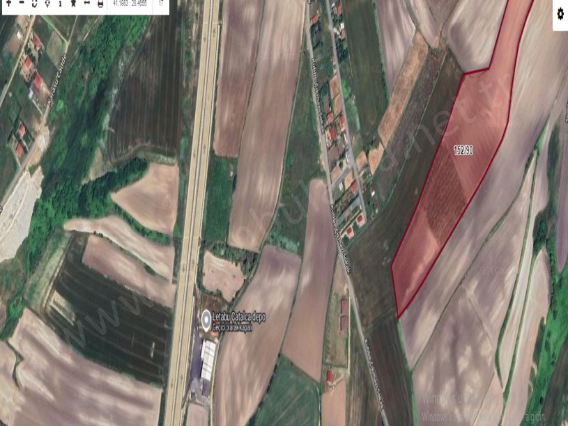 Çatalca Subaşı Mah Satılık Arsa , 910 m2 Evlerin Yakını Hisseli
