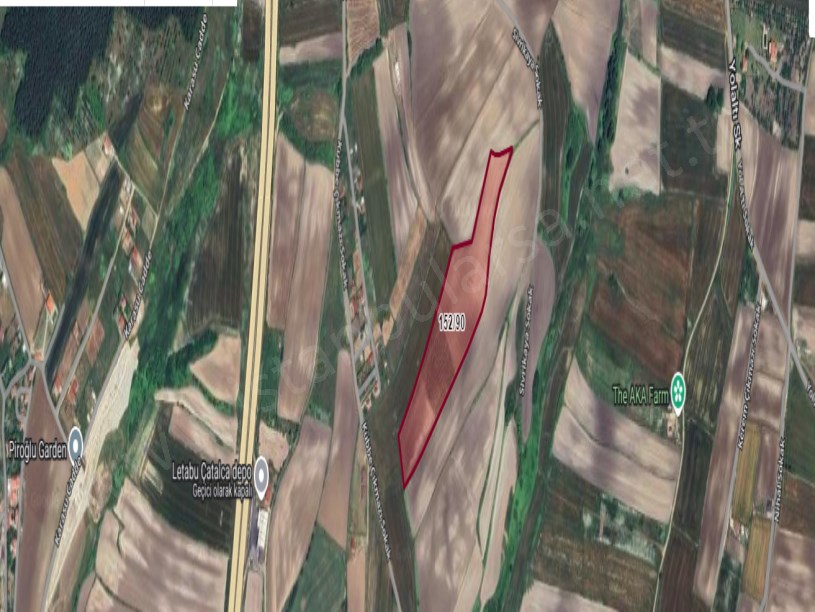 Çatalca Subaşı Mah Satılık Arsa , 910 m2 Evlerin Yakını Hisseli