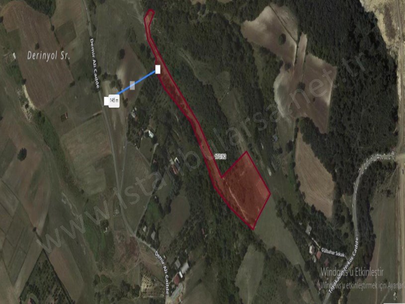 Arnavutköy Tayakadın Satılık Arsa , 350 m2 Evlerin Yakını Hisseli 