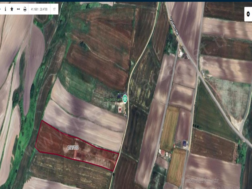 Çatalca Subaşı Mah Satılık Arsa , 430 M2 Yolu Var Evlerin Yakını 