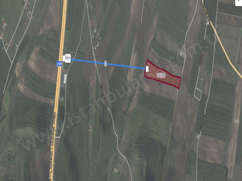 Çatalca Subaşı Mah Satılık Arsa , 430 M2 Yolu Var Evlerin Yakını 