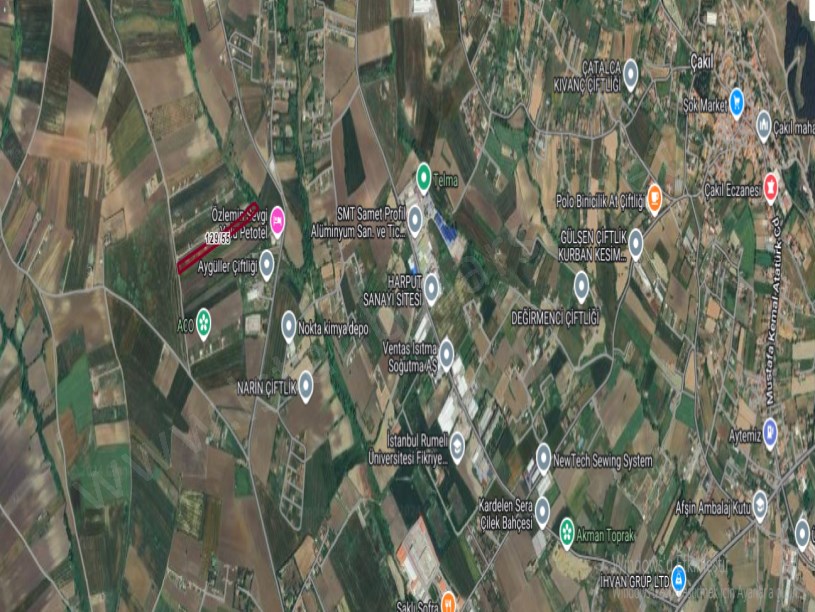 Çatalca Elbasanda Satılık Arsa , 900 M2 Yolu Var Evlerin Yakını 
