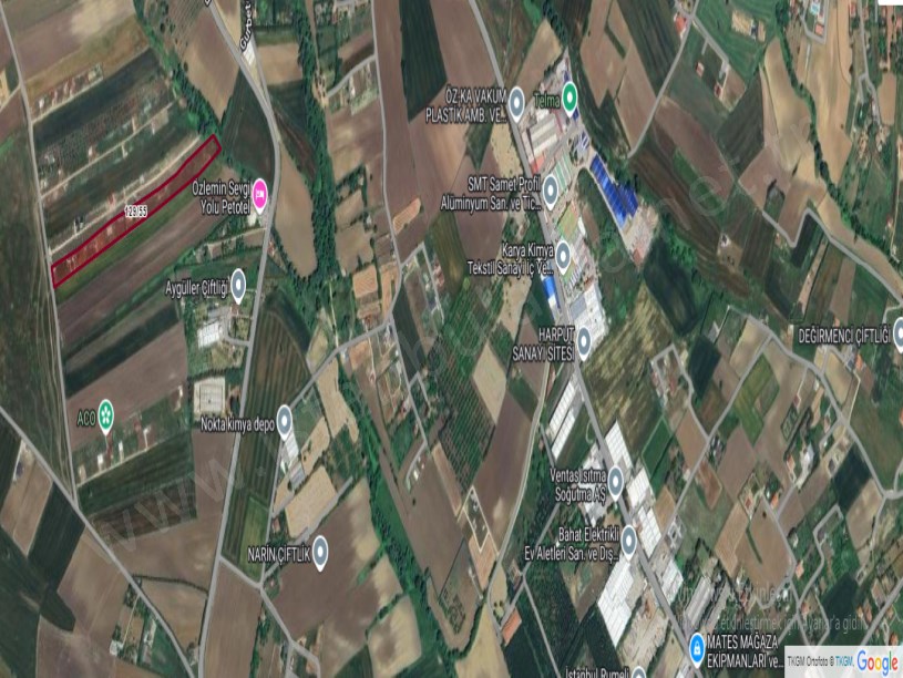 Çatalca Elbasanda Satılık Arsa , 900 M2 Yolu Var Evlerin Yakını 