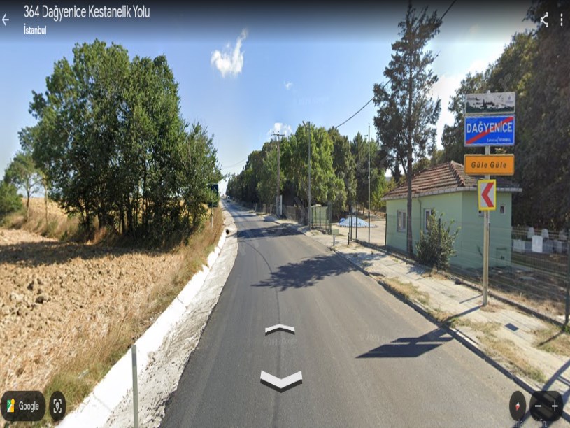 Çatalca Dağyenicede Satılık  Arsa ,  3,650 M2 Yolu Var Evlerin Yakını Hisseli 