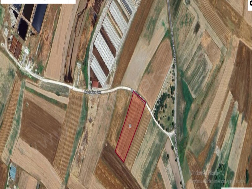 Kırklareli Lüleburgaz Ovacık Köyünde Satılık Tarla ,9,850 M2 Müstakil Yolu Var Köye Yakın 