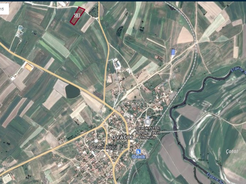 Kırklareli Lüleburgaz Ovacık Köyünde Satılık Tarla ,9,850 M2 Müstakil Yolu Var Köye Yakın 