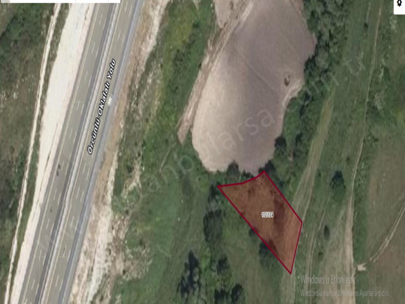 Çatalca Kızılcaalide Satılık Tarla , 1,045 M2 Müstakil Otoyola Yakın