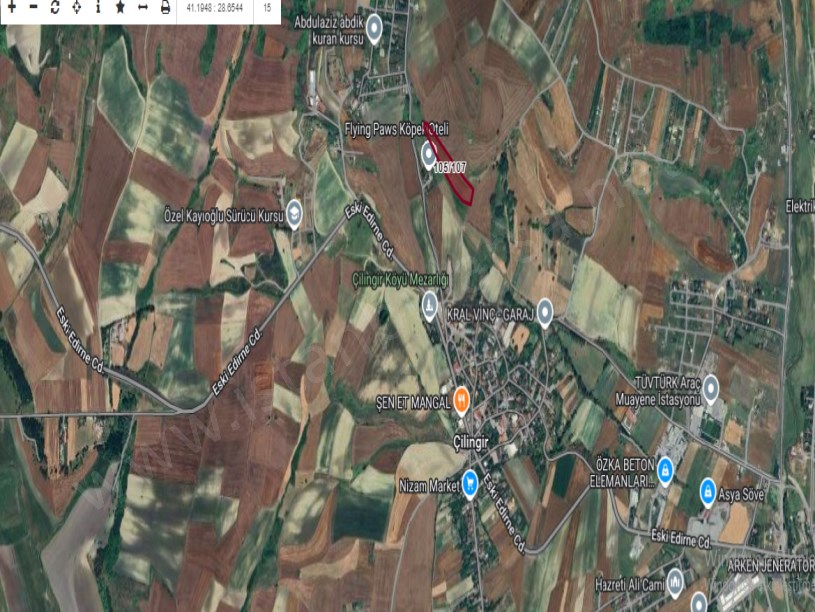 Arnavutköy Çilingirde Satılık Arsa , 225 M2 Köy içi Hisseli Yolu Var