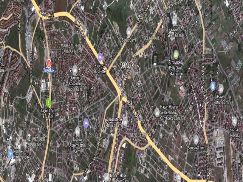 Arnavutköy Yavuzselim Mah Satılık Arsa , 300 M2 Müstakil 3 Kat İmarlı