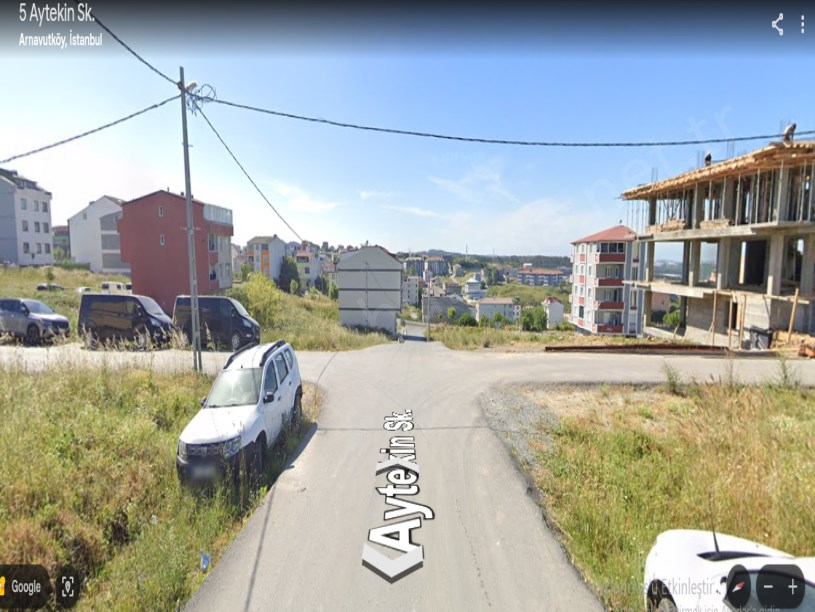 Arnavutköy Yavuzselim Mah Satılık Arsa , 300 M2 Müstakil 3 Kat İmarlı