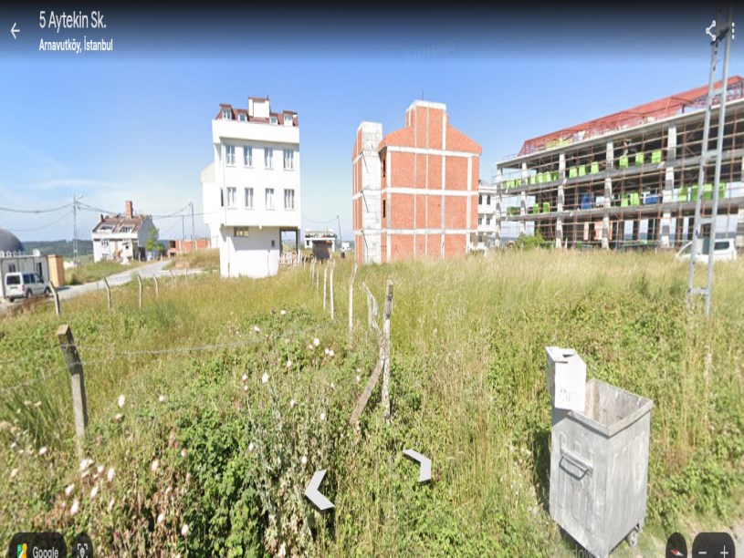 Arnavutköy Yavuzselim Mah Satılık Arsa , 300 M2 Müstakil 3 Kat İmarlı